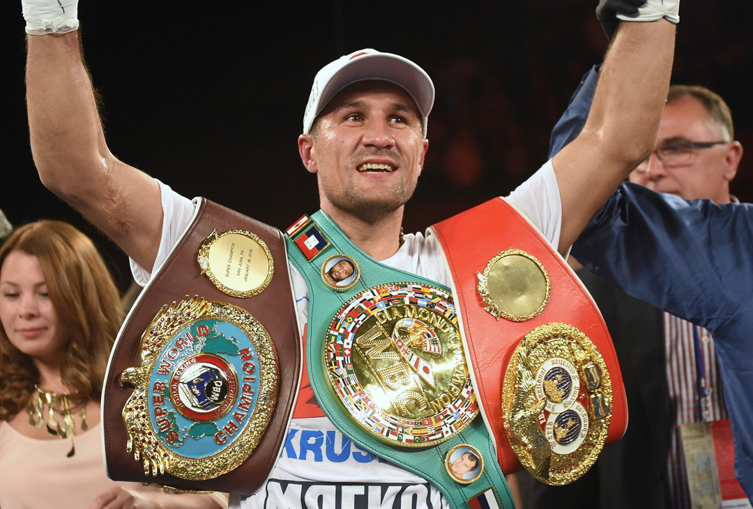 WBC WBA WBO IBF пояса