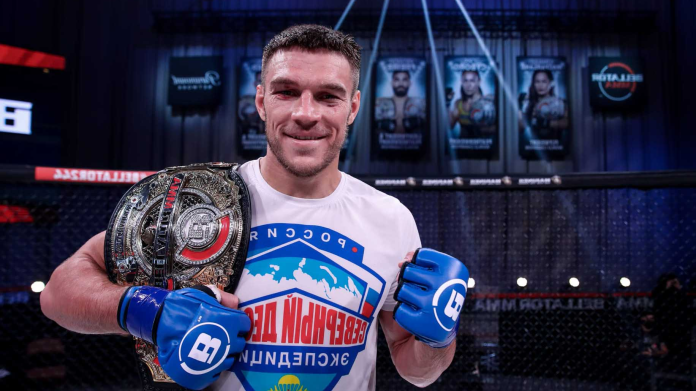 Вадим Немков освобождает пояс Bellator в полутяжелом дивизионе и меняет весовую категорию