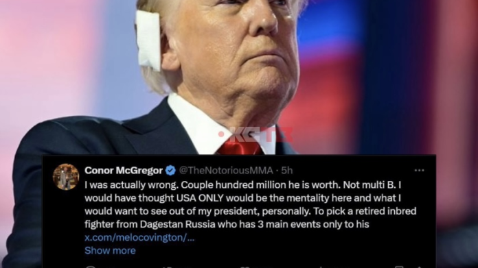 Дональд Трамп назвал Хабиба своим любимым бойцом, реакции Конора долго ждать не пришлось